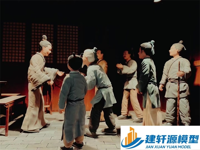 宜黄喻侃压粮饷军场景