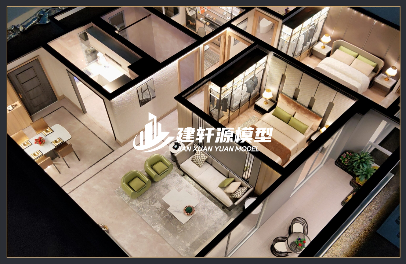 宜黄户型模型制作