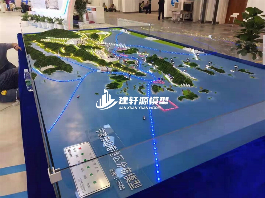 宜黄地形地貌模型