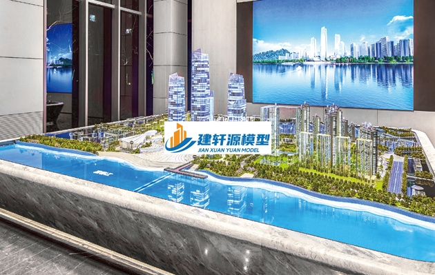 宜黄富春-金茂星外滩模型