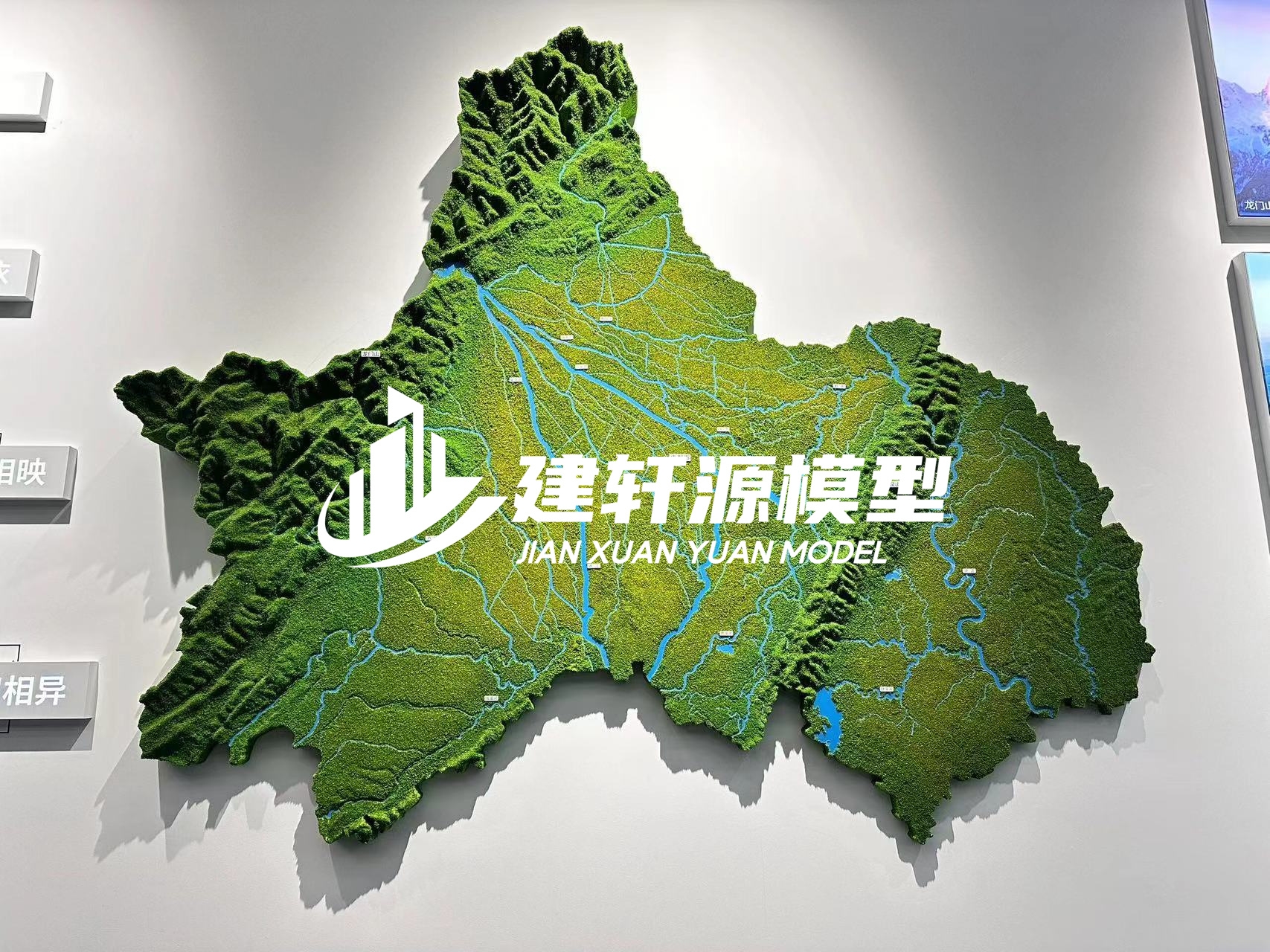 宜黄地形沙盘壁挂厂家