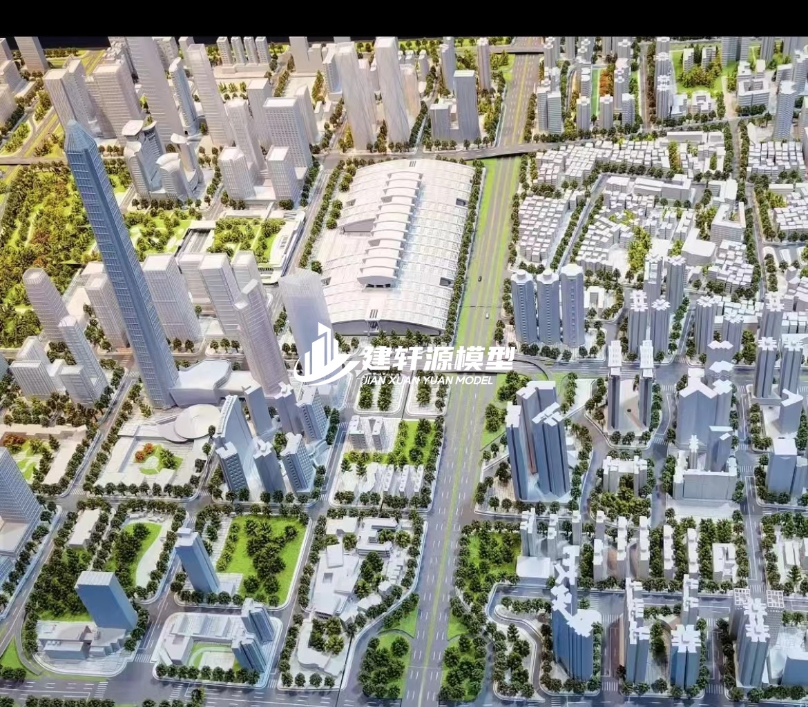 宜黄城市规划模型