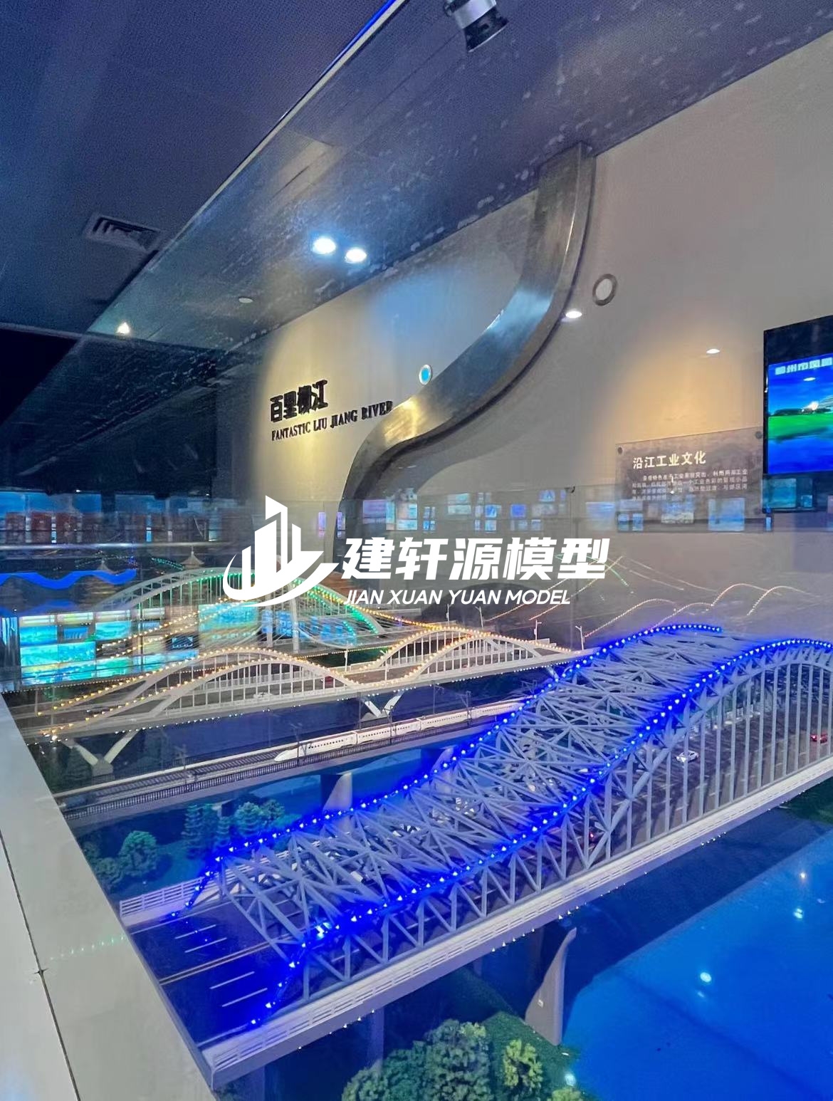 宜黄桥梁模型制作