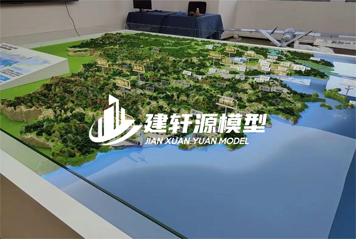 宜黄地貌沙盘模型定制